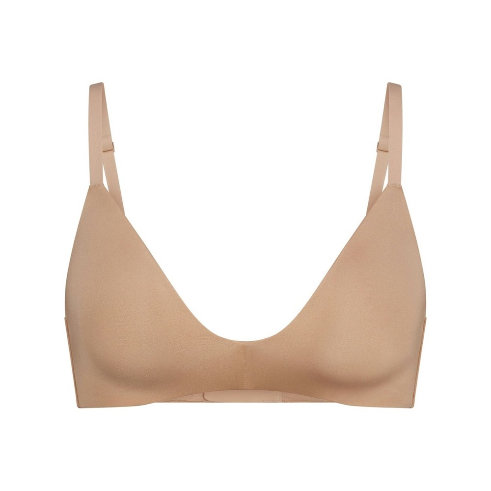 NWT 36D SKIMS Nude Wireless Triangle Bra “t-shirt Demi bra”